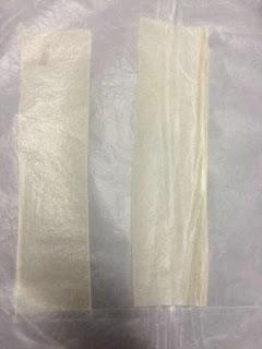 PAQUETITOS DE BRICK CON PLATANO, FRAMBUESA Y CHOCOLATE