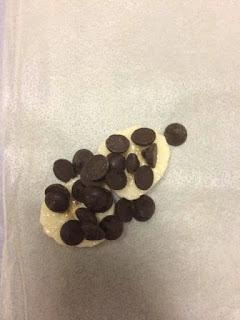 PAQUETITOS DE BRICK CON PLATANO, FRAMBUESA Y CHOCOLATE