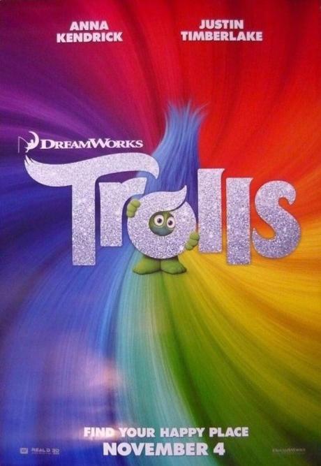 Nuevos afiches de la cinta animada de 20th Century Fox y DreamWorks Animation, Trolls