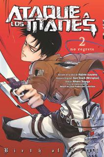 Ataque a los titanes. No regrets, de Hikaru Suruga y Gun Snark