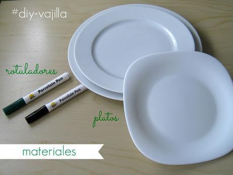 DIY: VAJILLA PERSONALIZADA