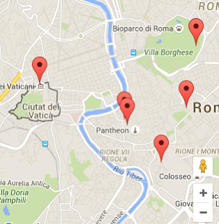 Caravaggio: Itinerari per Roma