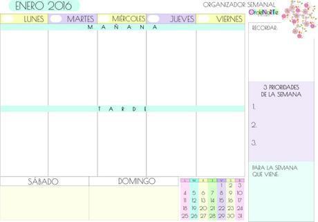 Planning planificador-semanal-horiz