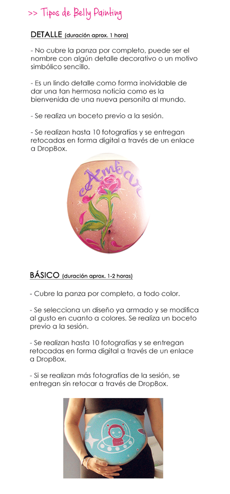 Belly Painting - Body Paint / Maquillaje Corporal para Embarazadas
