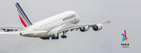Air France - Patrocinador Oficial de la candidatura de París para albergar los Juegos Olímpicos de 2024