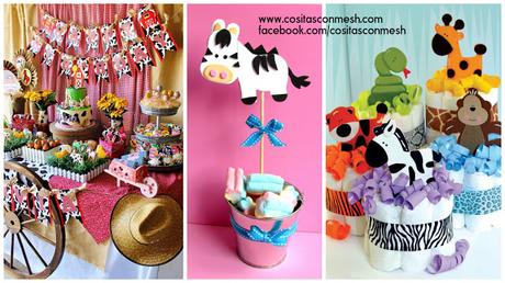 6 Ideas para una fiesta safari para niños con moldes