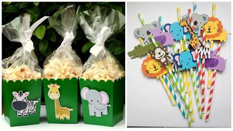 6 Ideas para una fiesta safari para niños con moldes