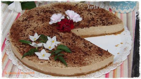 Tarta de queso al café (sin horno)