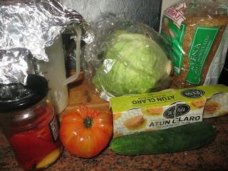 RECETA DE SÁNDWICH DE ATÚN CON MAYONESA DE QUESO AZUL