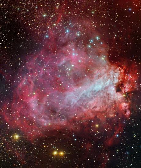 La fábrica de estrellas Messier 17