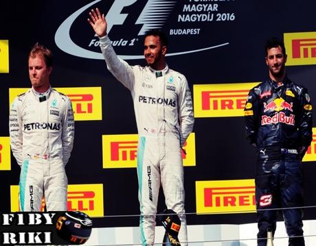 Resumen del GP de Hungria 2016 - Hamilton gana y se convierte en líder del mundial