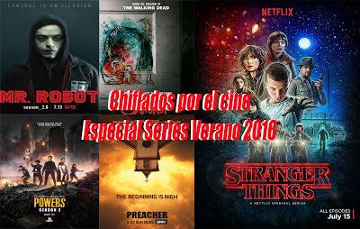 Podcast Chiflados por el cine: Especial Series verano 2016