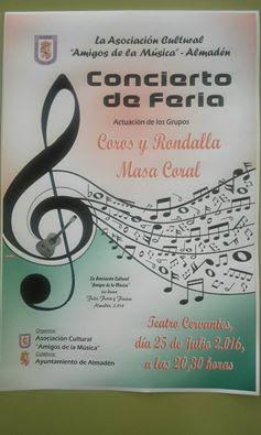 Hoy lunes en la Feria de Almadén 2016