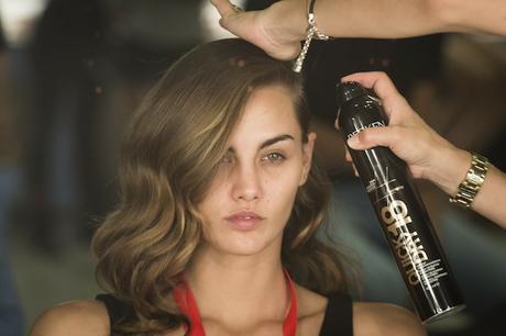 coleta peinado moda redken