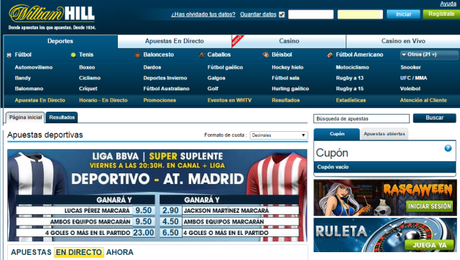 William Hill + 100€