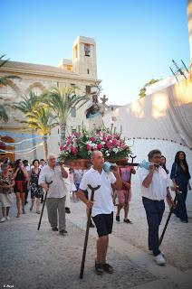 Procesión marinera Virgen del Carmen de Tabarca.