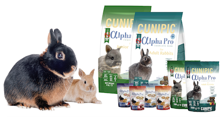 Alpha Pro Adult Rabbit, una dieta baja en calorías, sin cereales ni azúcares y alta en fibras para una salud óptima