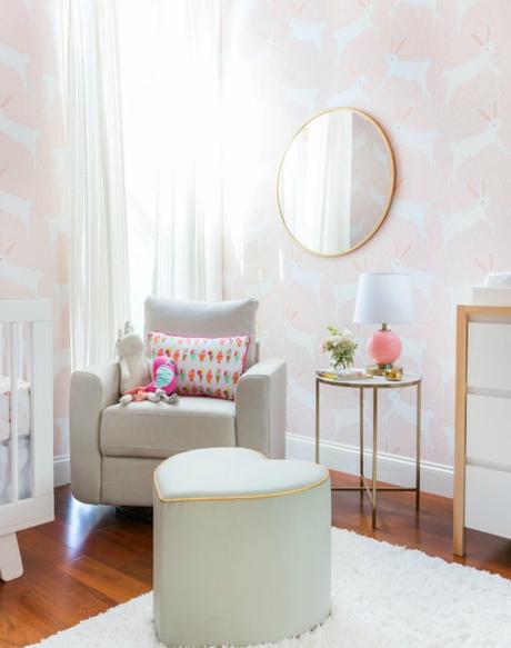 Antes y después de un dormitorio para el bebé