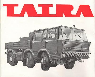 Tatra 813, un camión tractor pesado