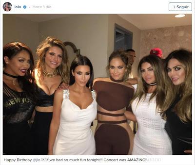 Ronaldo, uno de los invitados a la fiesta de JLo