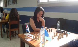 La Cubana es la reina de Centroamérica y del Caribe en ajedrez y belleza