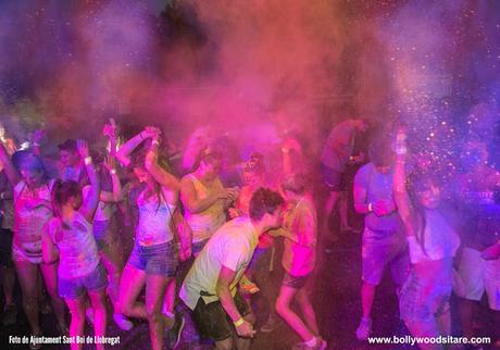 Fiesta Holi privada nocturna