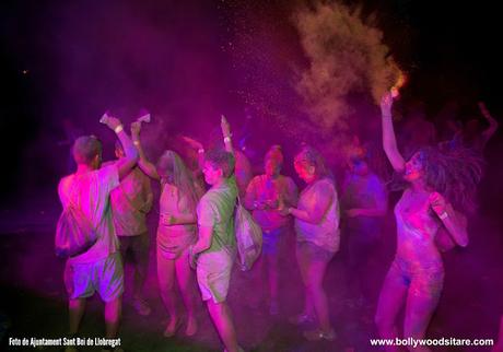 Fiesta Holi privada nocturna