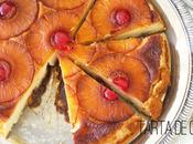 Tarta queso, coco piña