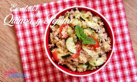 Ensalada de Quinoa y Pepino