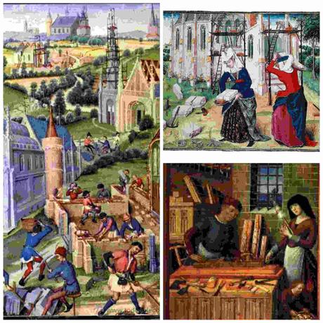 Mujeres trabajadoras en la Edad Media