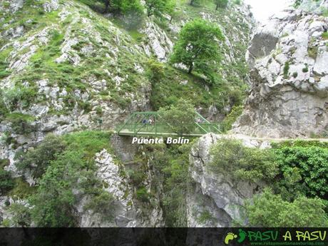 Puente Bolín, Ruta del Cares