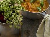 Curry garbanzos tomates