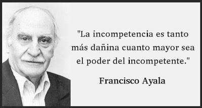 Hay que combatir la Incompetencia