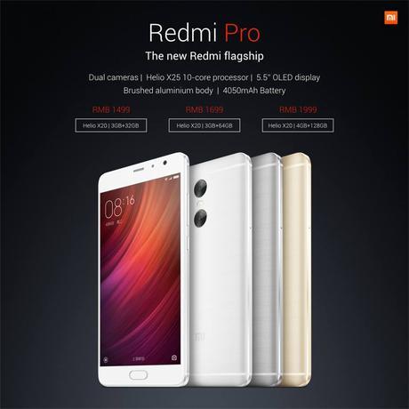 Xiaomi revela su nuevo Redmi Pro (aquí los principales detalles)