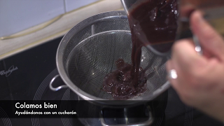 PRESA IBÉRICA CON SALSA DE RIOJA, MEDALLONES DE POLENTA Y TIRABEQUES