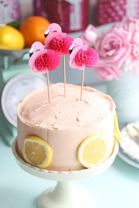 Tarta Limonada rosa / Cake Pink Lemonade