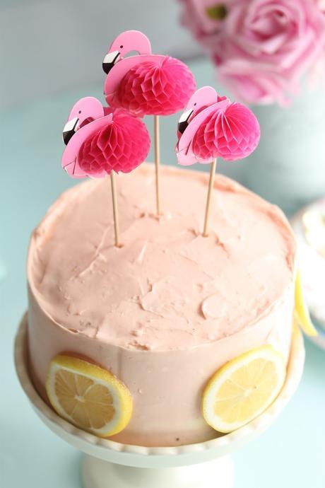 Tarta Limonada rosa / Cake Pink Lemonade