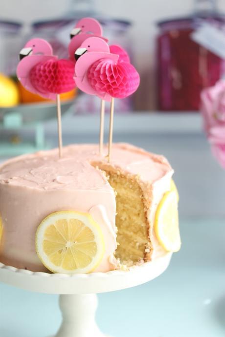 Tarta Limonada rosa / Cake Pink Lemonade