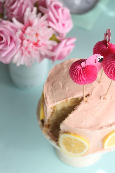 Tarta Limonada rosa / Cake Pink Lemonade