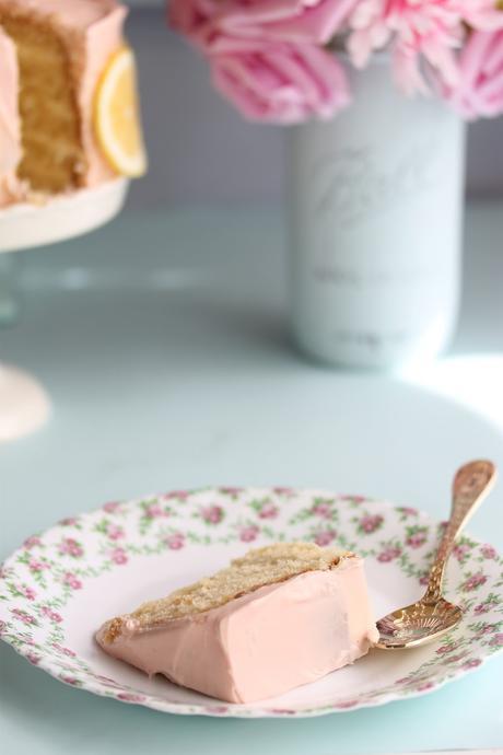 Tarta Limonada rosa / Cake Pink Lemonade