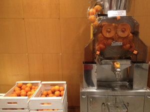 Naranjas de Valencia para desayunar. 