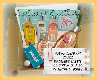 Nueva Campaña YOUZZ: Probando Aceite Corporal Oil & Go de Natural Honey