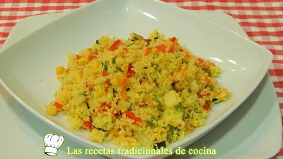 cucús con verduras