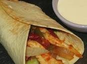 Fajita pollo salsa agria