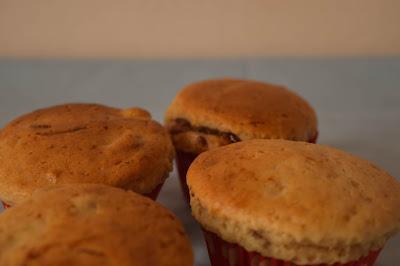 Muffins de Plátano Sin Huevo y Dulce de Leche. Reto Alfabeto Dulce