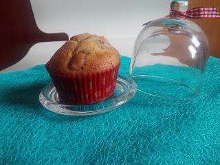 Muffins de Chocolate Blanco y Frambuesas Muffins de Chocolate Blanco y Frambuesas