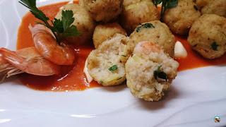 Langostinos a la sal