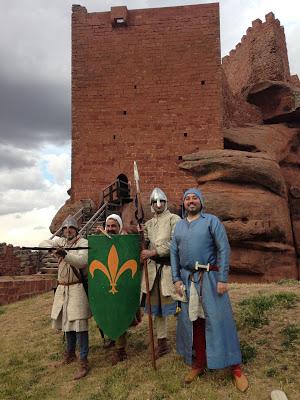 A las puertas del X encuentro de recreación medieval en el Castillo de Peracense.