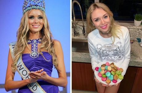 Cómo lucen las reinas de belleza en la pasarela y en la vida real