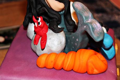 TARTA MUÑECA GORJUSS SIRENA {FONDANT}